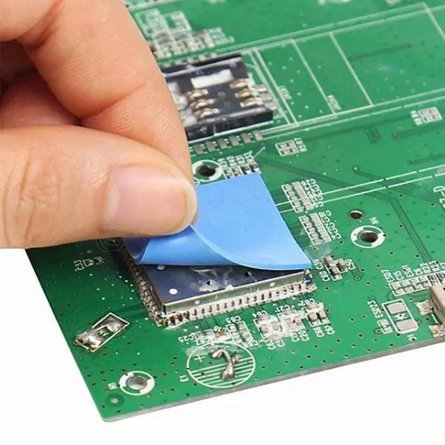 Alt view image 6 of 7 - 4 Pack Thermal Pad,100x100mm 0.5mm 1mm 1.5mm 2mm Highly Efficient Thermal Conductivity 6.0 W/mK,Heat Resistant Silicone Thermal Pads for Laptop Heatsink CPU GPU SSD IC LED Cooler