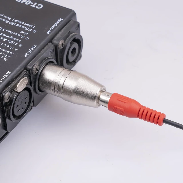 Alt view image 4 of 6 - XLR Male to RCA Female Adapter Cable - 2 Pack Audio Connector Converter for Microphone