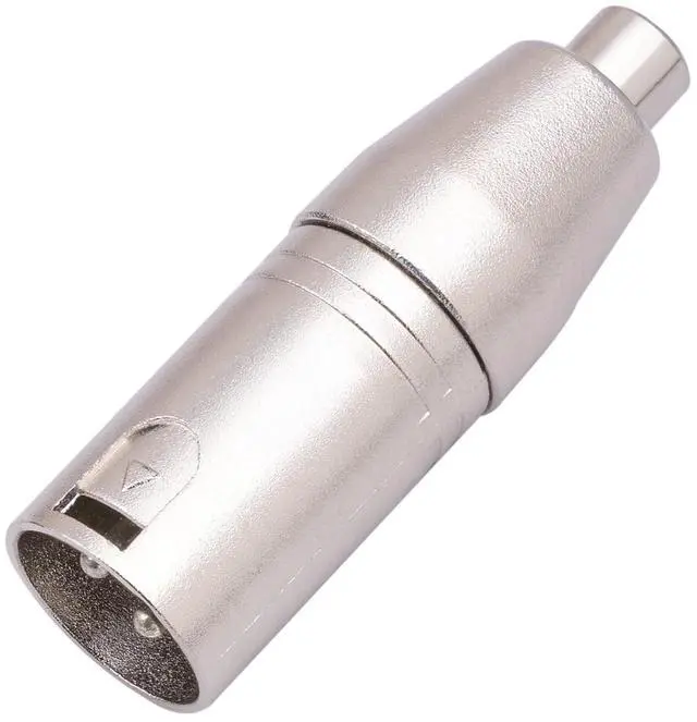 Alt view image 6 of 6 - XLR Male to RCA Female Adapter Cable - 2 Pack Audio Connector Converter for Microphone