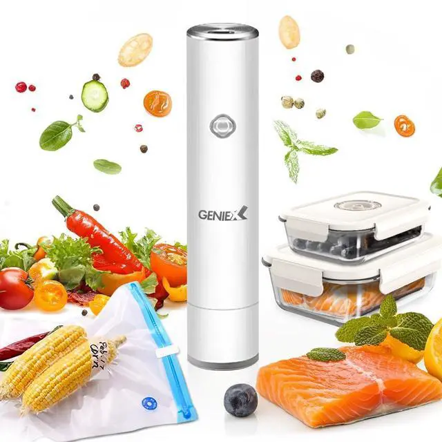Main image of Handheld Sealer for Food Storage (Sealer + 10 reuseable food bags)