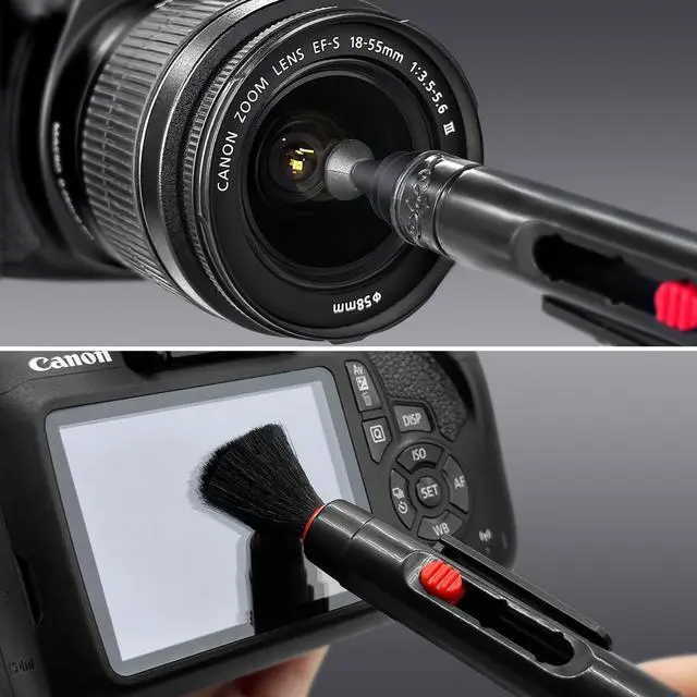 Alt view image 2 of 6 - Camera Lens Cleaning Kit, 10-in-1 Camera Cleaning Kit, Camera Lens Cleaner and Camera Accessories, Includes Lens Cleaning Kit/Lens Cleaner/Lens Cleaning Pen/Soft Brush