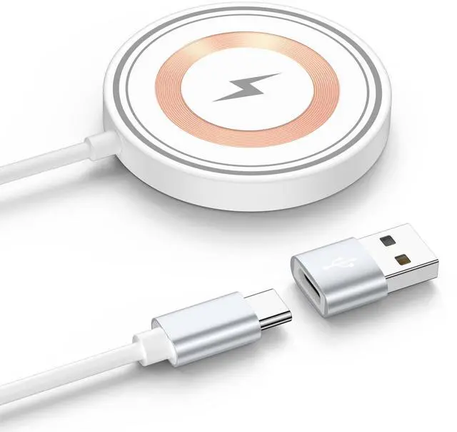 Main image of Pixel 10a 10 Pro XL Wireless Charger for Google Pixel 10 Pro Fold 9a 9 Pro XL 9Fold 8a 8 Pro 7a 7 6,Magnetic Wireless Charging Pad Magsafe for iPhone 17e 17 Air Pro Max 16e 16 15 14 13 12,USB-C/A Port