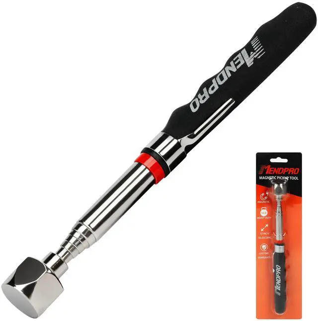 Main image of Telescoping Magnetic Pickup Tool, 32" Extendable 16LB Strong Magnet Stick Telescopic Magnetic Pick-up Tool, Magnetic Wand Retrieval Tool Fathers Day Gifts for Dad, Grandpa, Men, Mechanic