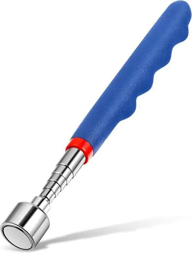 Main image of 20 LB High-Capacity Magnetic Pickup Tool 30 Extra-Long Extendable Magnet Stick Strong Neodymium Head for Mechanics & Construction Non-Slip Comfort Grip