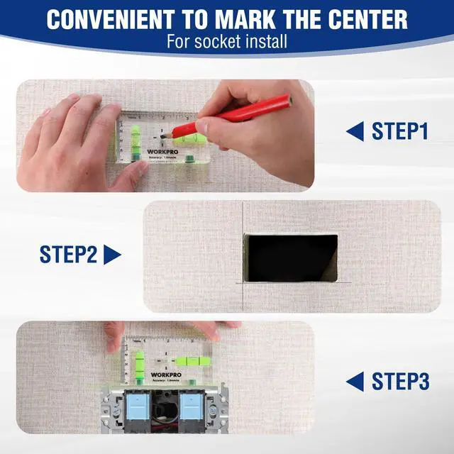 Alt view image 5 of 7 - Small Level, 3-3/4 Inch Mini Level Tool, Magnetic Level with 2 Different Bubbles 90°/180°, Shatterproof Cross Check Bubble Level, Pocket Level for Picture Hanging Tool
