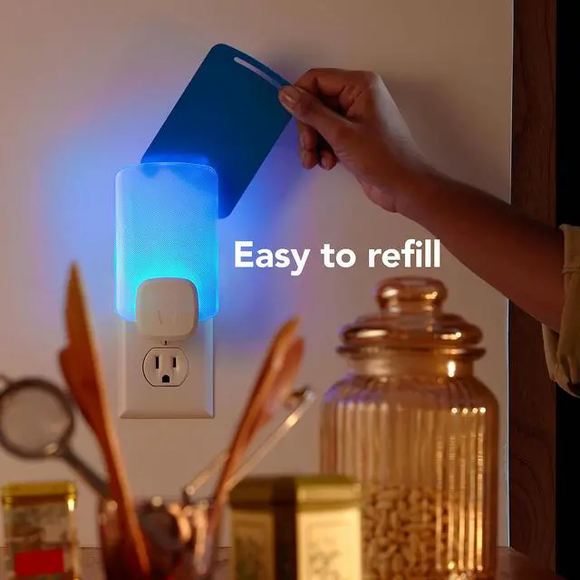 Alt view image 3 of 7 - Essentials Flying Insect Light Trap Refills, 2 Light Trap Refill Cartridges, Featuring Light Powered Attraction