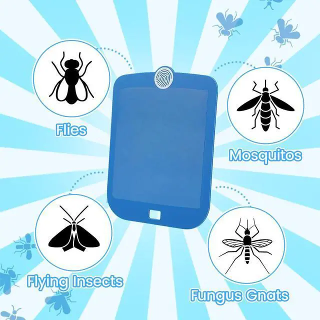 Alt view image 3 of 7 - 10 Pack Refill Cartridges Compatible with Raid Essentials Flying Insect Light Trap, Extra Sticky Refill Cartridges for Flying Insect Light Trap for Effective Pest Control, Odorless and Pet Safe