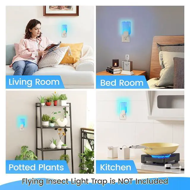Alt view image 7 of 7 - 10 Pack Refill Cartridges Compatible with Raid Essentials Flying Insect Light Trap, Extra Sticky Refill Cartridges for Flying Insect Light Trap for Effective Pest Control, Odorless and Pet Safe