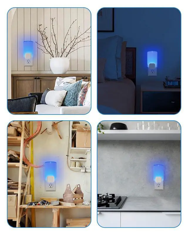 Alt view image 5 of 6 - 20 Pcs Refill Cartridges for Stem Flying Insect Light Trap, Replacement Glue Card Compatible with Wondercide Indoor Plug-in Blue Light Trap for Fly Bug Mosquito Gnat