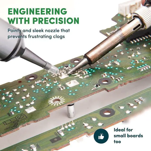 Alt view image 2 of 6 - Solder Sucker Tool No Clog Silicone-Tip Manual Desoldering Pump Soldering Accessories for Solder Remover Unrivaled Suction No Power Needed Ultra Low-Maintenance Best-in-Class Desoldering Gun