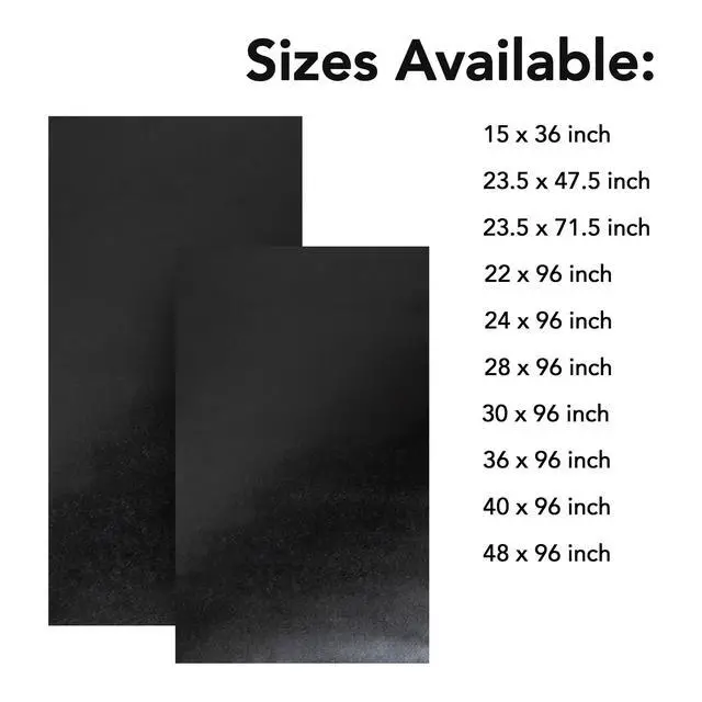 Alt view image 7 of 7 - Work Bench Mat - 15 X 36 X 0.06" Scratch-Resistant PVC Mats - Protect Your Workbench, Table, or Tool Station from Painting, Woodworking, Crafting, Building, & More, Black, Made in USA