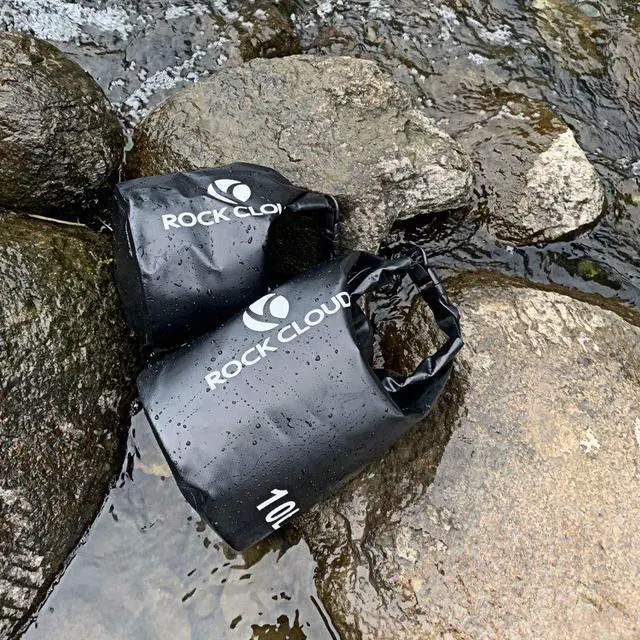 Alt view image 6 of 7 - Dry Bag Waterproof 5L Dry Sack for Kayaking Rafting Boating Beach Surfing Swimming Canoe Camping Hiking Fishing Ski, Lake Blue