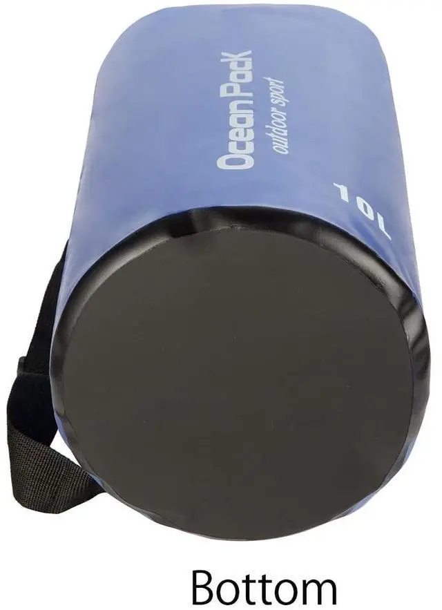 Alt view image 5 of 7 - Waterproof Dry Bag,10L/20L Roll Top Waterproof Dry Bag Backpack For Kayaking Boating Swimming fow Women Men (Blue-10L)
