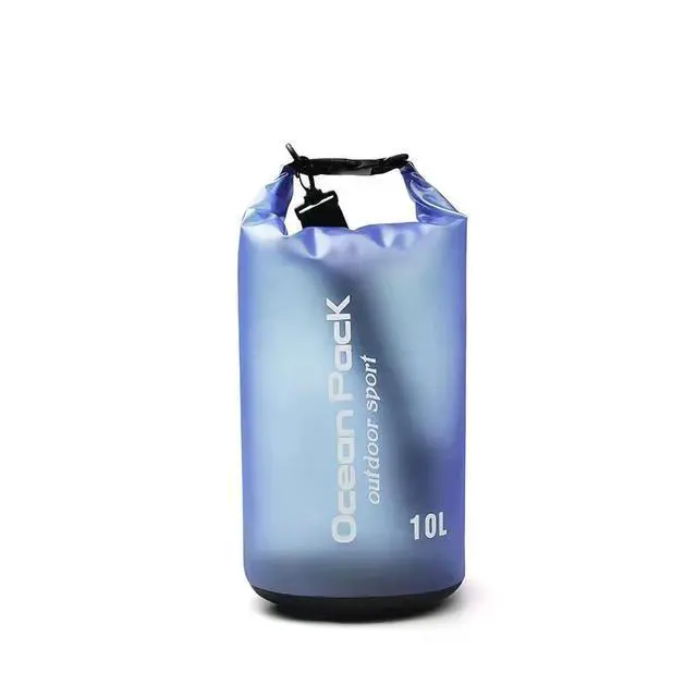 Alt view image 6 of 7 - Waterproof Dry Bag,10L/20L Roll Top Waterproof Dry Bag Backpack For Kayaking Boating Swimming fow Women Men (Blue-10L)