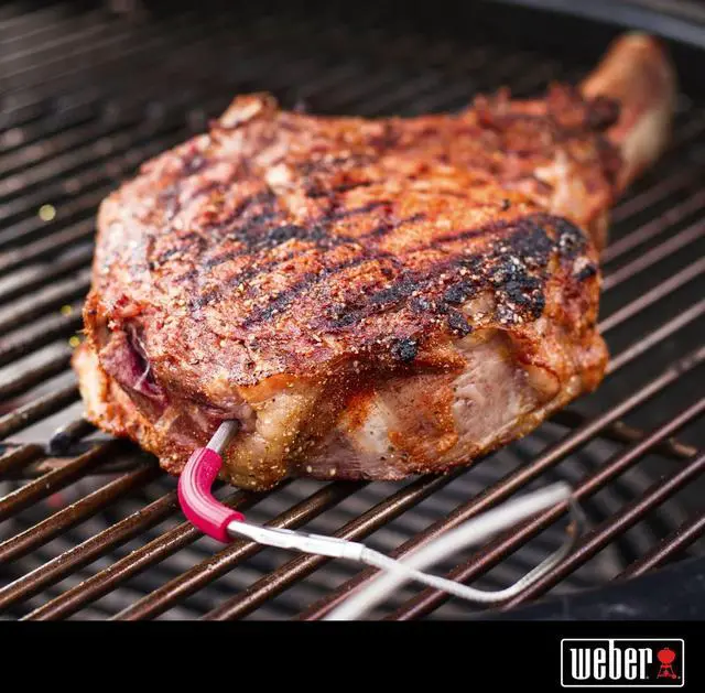 Alt view image 3 of 5 - iGrill Pro Meat Probe Durable StainlessSteel Temperature Probe for iGrill & Weber Connect Devices with Color-Coded Sleeves