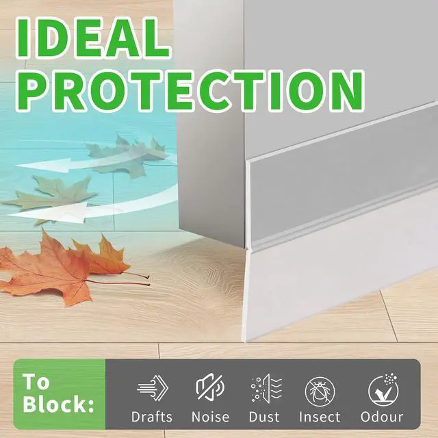 Alt view image 2 of 7 - Weather Stripping Silicone Seal Strip, Weather Stripping Door Bottom Seal Strip - House and Glass Shower Doors Silicone Sealing for Door and Windows Gaps of Collision and Side, (Transparent) 25MM