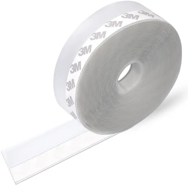 Main image of Weather Stripping Door Seal Strip, Rubber Sealing Tape for Draft Stopper Adhesive, Suitable for Windows and Doors(16Ft, 25mm Width, Transparent)