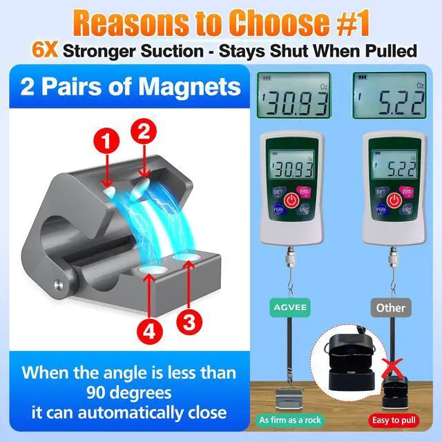 Alt view image 2 of 7 - 6 Pack Magnetic Cord Organizer Clips, 10mm Ultra-Thin Aluminum Cable Management Holder, 2 Pairs of Strong Magnets Keeper for Home Desk Office Gadgets Accessories, Residue-Free Tape, Dark Gray