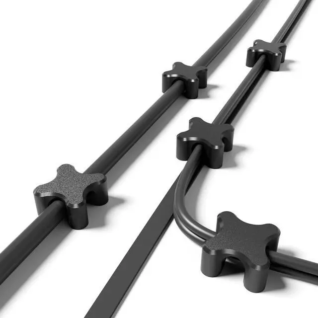 Main image of Magnetic Cable Organizer Desktop Multipurpose Cord Keeper & Cable Management Clip for Home & Office