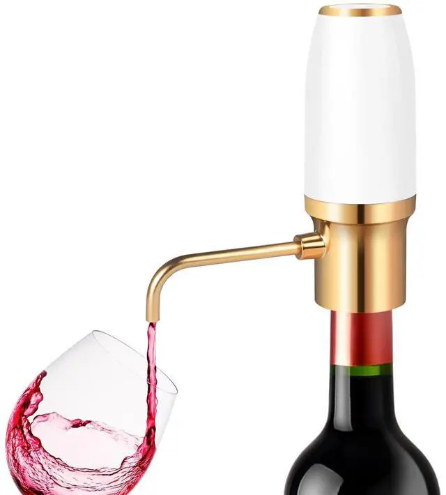 Main image of Electric Wine Aerator, Wine Accessories Aeration for Beginner Enthusiast, Wine Aerator Pourer Spout, Wine Gifts, Wine Dispenser with USB Rechargeable for Travel, Home, Bar