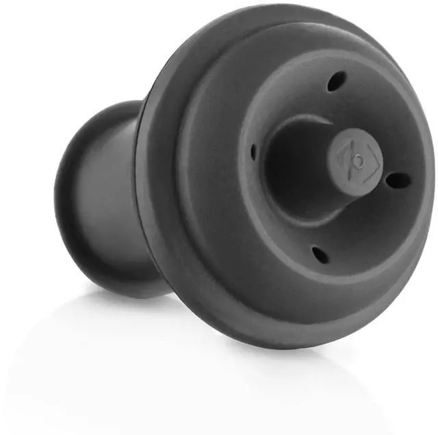 Alt view image 4 of 7 - Wine Saver Vacuum Stoppers Airtight Seal for Opened Wine Bottles Preserves Wine Freshness Up to 10 Days Food Grade Rubber Easy to Use Perfect for Every Occasion Set of 6 Gray
