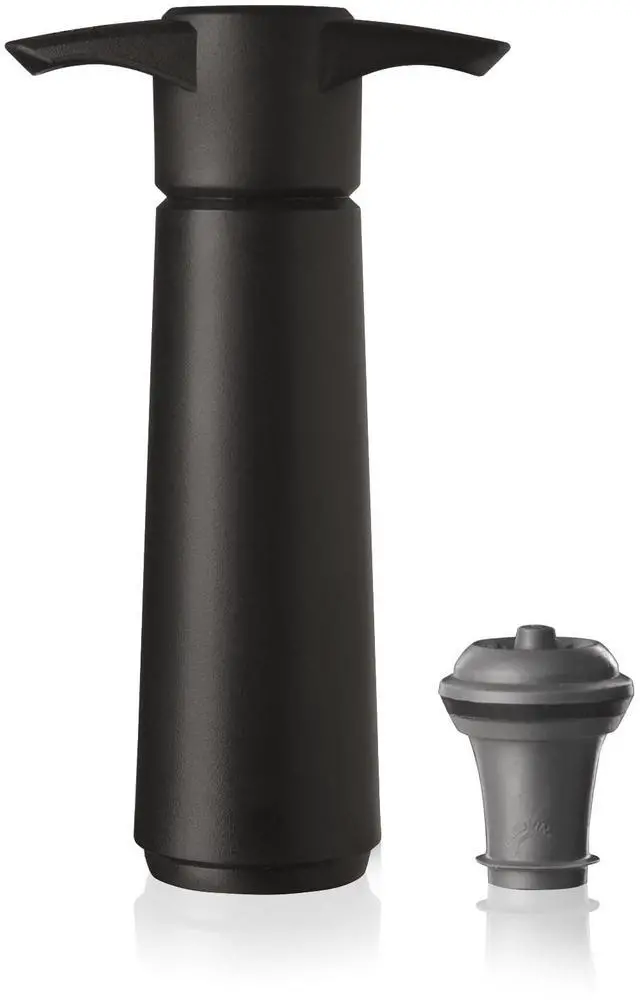 Main image of Original Saver Wine Bottle Stopper With 1 Vacuum Stopper Preserver Wine Stopper with Pump for Red or White Wine Wine Accessories to Keep Wine Fresh Airtight Seal Stoppers Black