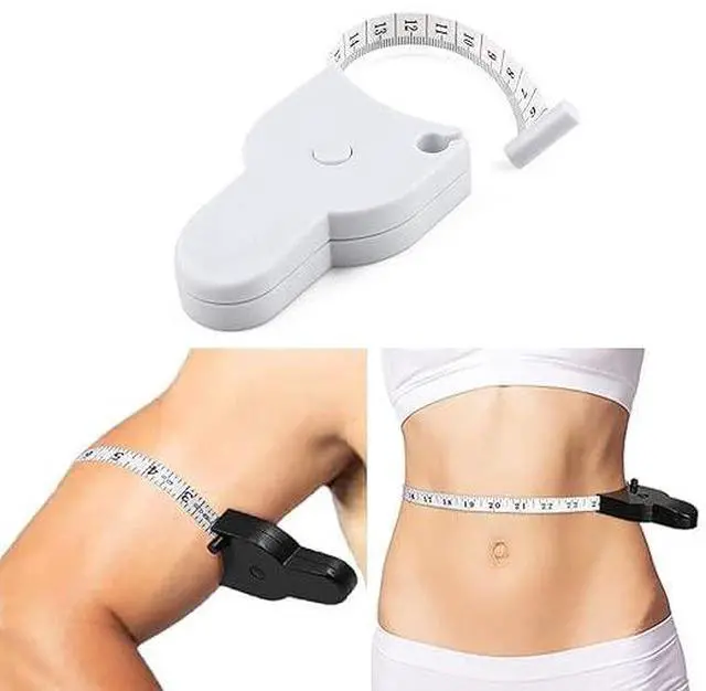 Alt view image 5 of 5 - Body Tape Measure - 80 Inch Automatic Telescopic Tape Measure - Retractable Measuring Tape for Body: Waist, Hip, Bust, Arms, and More (White - 80 inch)