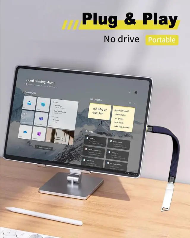 Alt view image 2 of 7 - Short USB C Extension Cable 40Gbps, USB Type C Male to Female Extension Cable PD 100W, USB C Extender Cable Short Support 8K Video and Data Sync for Thunderbolt, Tablet, Phone, 5Inch