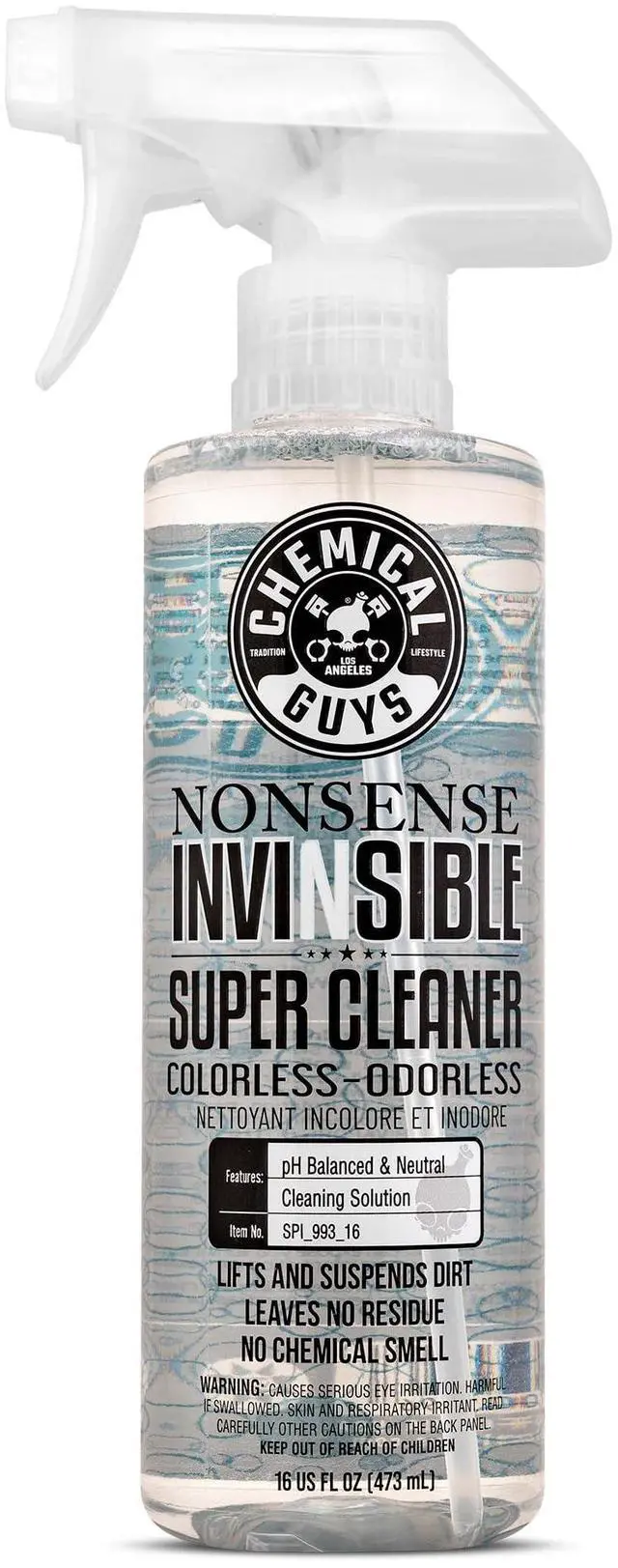 Main image of Nonsense, Odorless Cleaner For Car Interior and Exterior All Purpose Cleaning Spray for Vinyl, Rubber, Plastic, Carpet, Upholstery, and Engine Bays Foaming Deep Cleaning Formula 16 oz