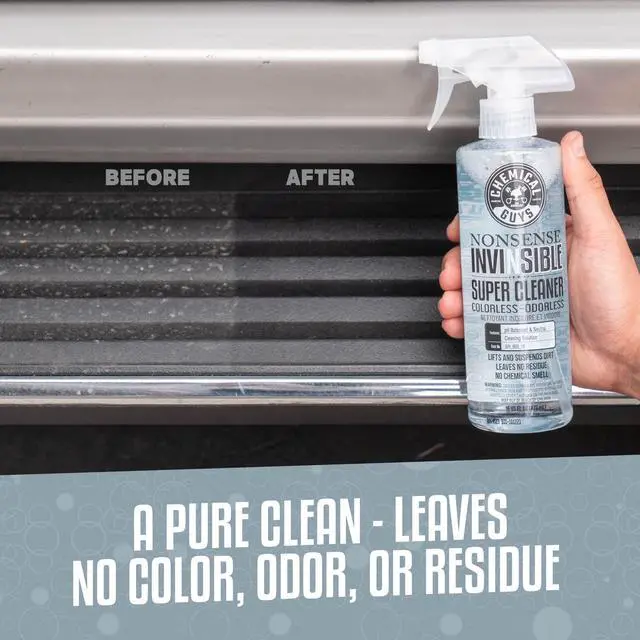 Alt view image 4 of 7 - Nonsense, Odorless Cleaner For Car Interior and Exterior All Purpose Cleaning Spray for Vinyl, Rubber, Plastic, Carpet, Upholstery, and Engine Bays Foaming Deep Cleaning Formula 16 oz