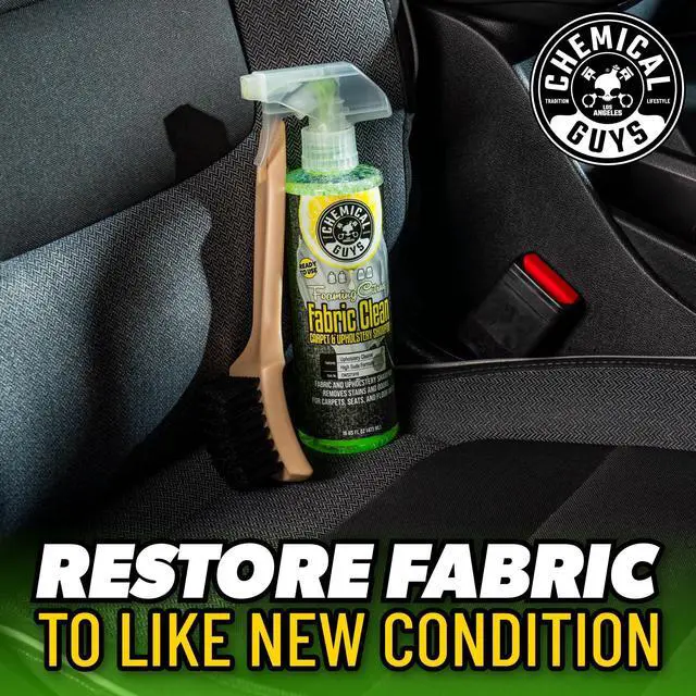 Alt view image 6 of 6 - Foaming Citrus Fabric Clean Carpet & Upholstery Cleaner - Car Carpet Cleaner Spray for Seats and Floor Mats, Removes Stains &Odors, Safe for Cars, Home and Office, 16 oz Citrus Scent
