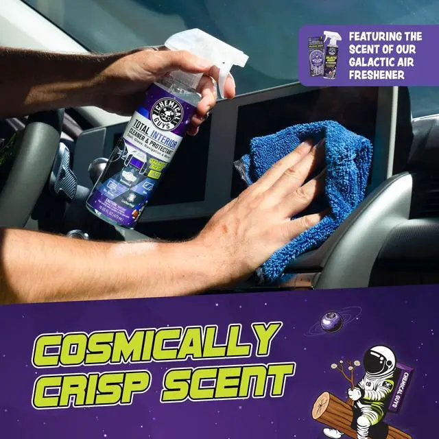 Alt view image 5 of 5 - Total Interior Cleaner & Protectant - (16 oz) All-in-One Car Interior Cleaner for Dash, Seats, Carpet, Glass, Vinyl, Leather, and Plastic - Galactic Scent