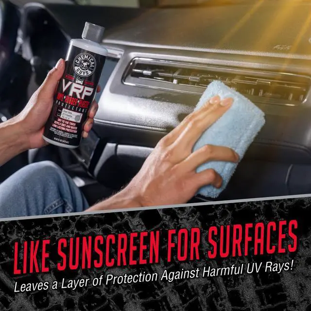 Alt view image 5 of 6 - VRP Vinyl, Rubber, and Plastic Dressing - Tire Dressing, Non-Greasy, Dry-to-the-Touch Shine for Tires, Trim, and More, Safe for Cars, Trucks, SUVs, RVs & More - 16 oz