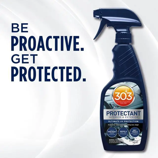 Alt view image 5 of 7 - Automotive Protectant Spray, UV Protection for Car Interior & Exterior Protects Vinyl, Plastic & Rubber, Repels Dust & Dirt, Matte Finish, 16 oz