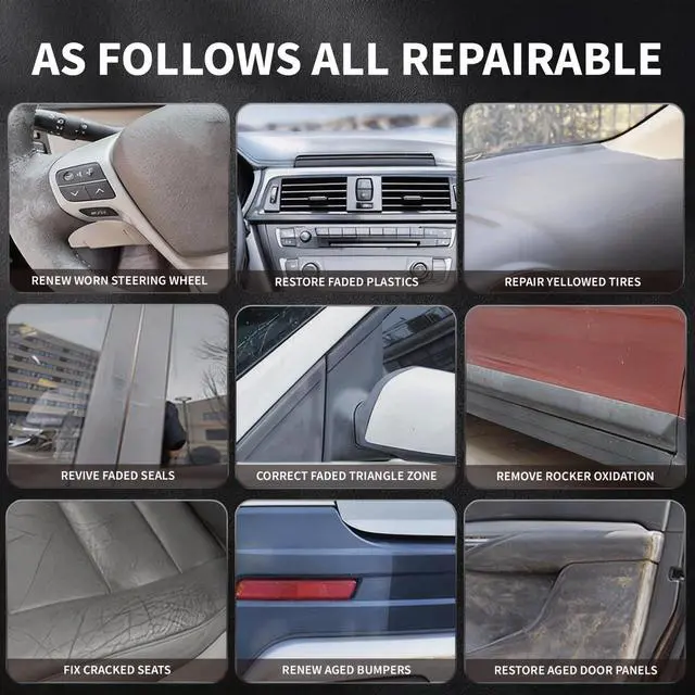 Alt view image 5 of 6 - Car Interior Cleaner & Protectant- Multi-Surface Detailing Spray Cleans Dashboard, Plastic, Leather Seats & Glass-Removes Dust & Stains, Streak Free Finish Formula for Cars, Trucks, SUVs,RVs & More
