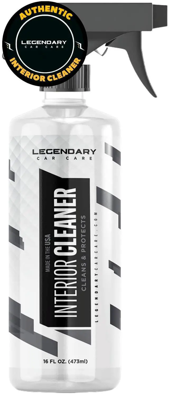 Main image of Interior Cleaner 16oz - All Purpose Interior Detailer & Carpet Cleaner for Cars - Safe on Leather, Plastic, Vinyl, Upholstery & Dashboard - UV Protectant - Tough on Stains & Dirt