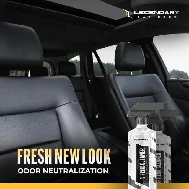 Alt view image 5 of 7 - Interior Cleaner 16oz - All Purpose Interior Detailer & Carpet Cleaner for Cars - Safe on Leather, Plastic, Vinyl, Upholstery & Dashboard - UV Protectant - Tough on Stains & Dirt