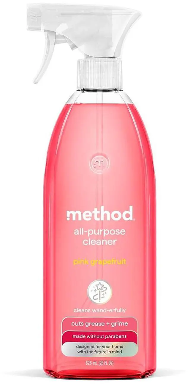 Main image of All-Purpose Cleaner Spray, Pink Grapefruit - Cuts Grease & Grime on Counters, Glass, Sealed Wood & Floors, for Kitchen & Bathroom, 28 fl oz