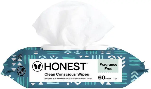 Main image of Multi-Use Baby Wipes, Balance Blues, 60 Count