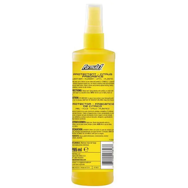 Alt view image 2 of 7 - Interior Detailing Protectant Spray, Car Interior Cleaner with Lasting Citrus Fragrance and UV Protection, Safe for Vinyl, Rubber, Plastic, & Dashboard - 10oz
