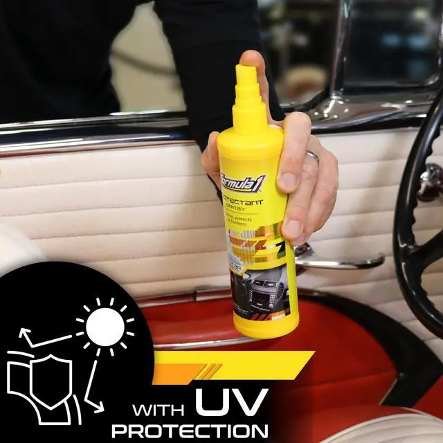 Alt view image 7 of 7 - Interior Detailing Protectant Spray, Car Interior Cleaner with Lasting Citrus Fragrance and UV Protection, Safe for Vinyl, Rubber, Plastic, & Dashboard - 10oz