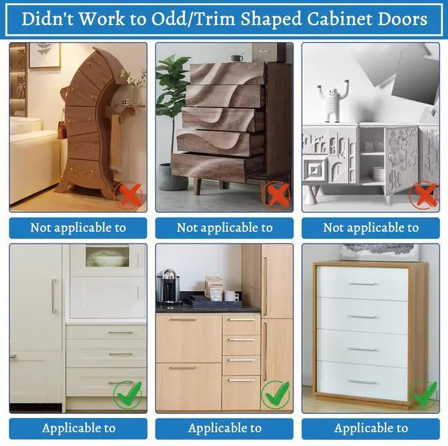 Alt view image 7 of 7 - Cabinet Hardware Jig, Cabinet Handle Jig with Automatic Center Punch, Avoid Jitter Caused by Direct Drilling. Use for Handles and Pulls on Drawers/Doors, Perfect Set.
