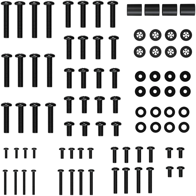 Main image of Universal TV Mount Hardware Pack - Replacement Hardware Mounting Kit for TVs up to 80" - Includes M4, M5, M6 & M8 Screws