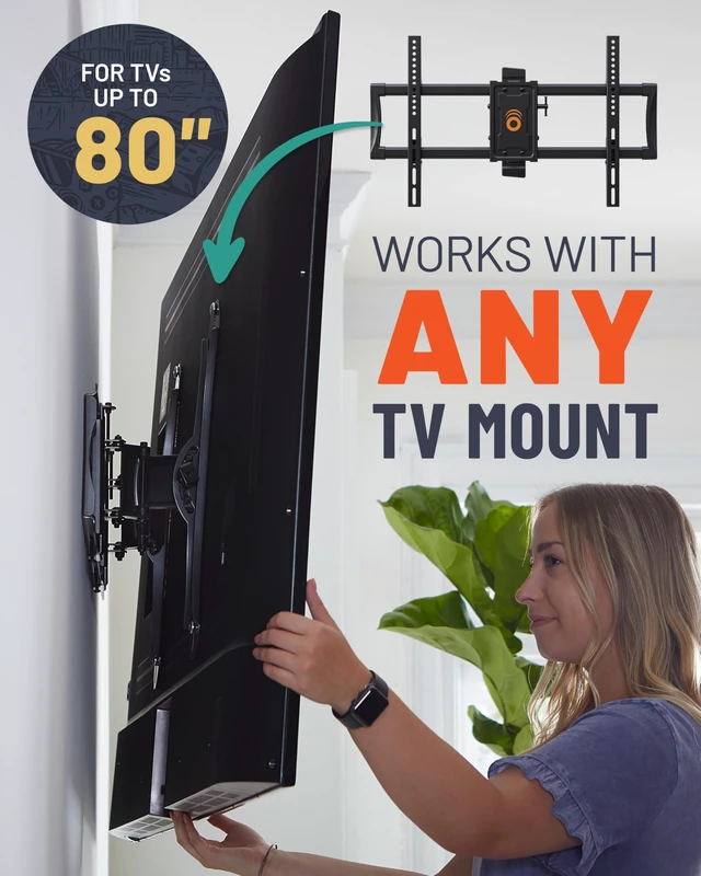 Alt view image 4 of 7 - Universal TV Mount Hardware Pack - Replacement Hardware Mounting Kit for TVs up to 80" - Includes M4, M5, M6 & M8 Screws