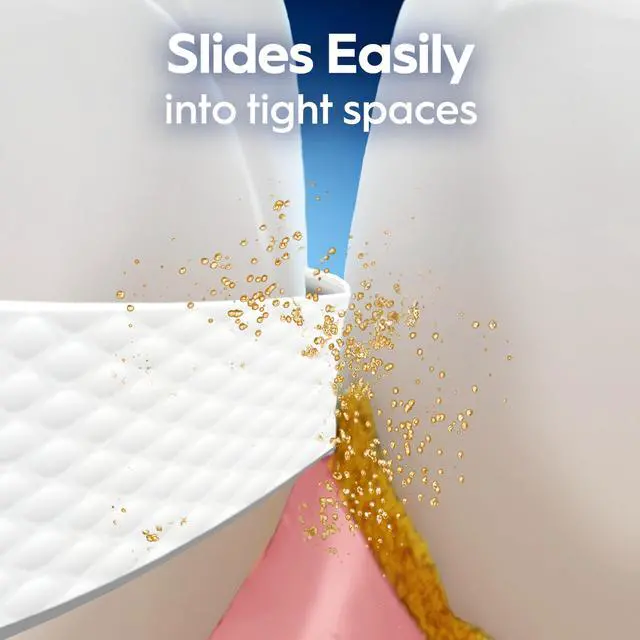 Alt view image 4 of 7 - Glide Healthy Gums Unflavored Dental Floss, Smooth, Strong, Shred Resistant, Value 2 Pack (50m Each)