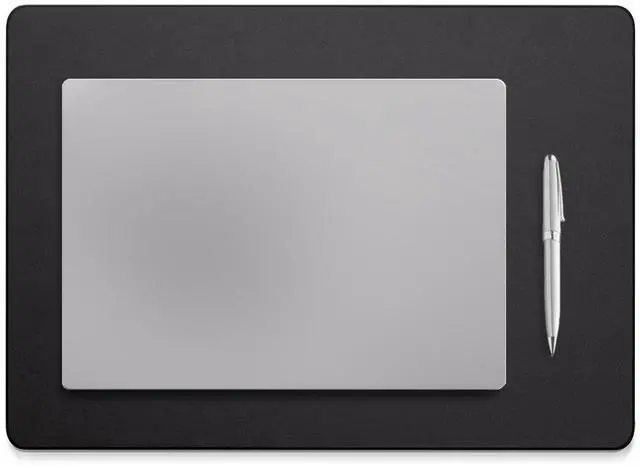 Alt view image 2 of 6 - Leather Desk Pad Mat, Non-Slip Desk Blotter Pad - Desk Protector for Office, Home, Lap Desk, Laptop, and Desktop