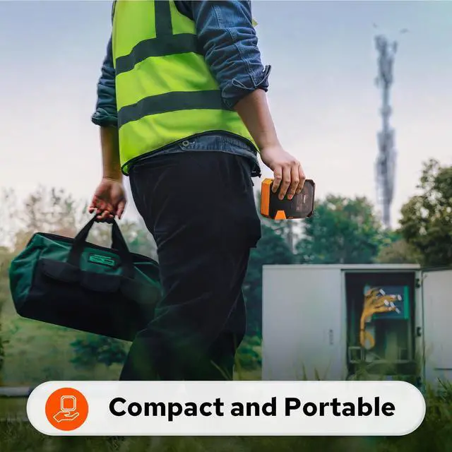 Alt view image 6 of 7 - P31S Portable Industrial Label Printer, 1" Print Head, Bluetooth, Mobile/PC Software. Comes with 1 Roll 0.75" x 19.68ft Label, Harsh Environment Resistant, for Wire, Cable & Heat Shrink Tubes