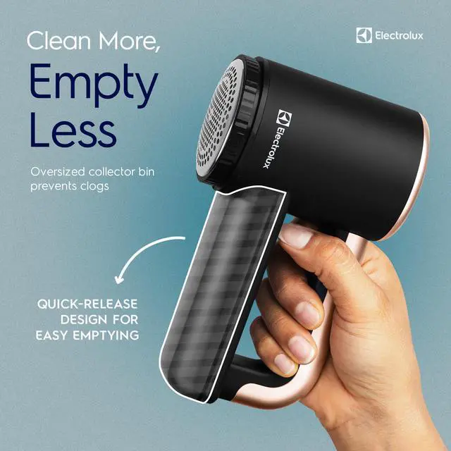 Alt view image 7 of 7 - Rechargeable Fabric Shaver | 3-Speed Lint Remover for Clothes & Furniture | Eliminates Fuzz & Pilling | Electric Lint Shaver with LED Display & Type-C Fast Charging Port - Black