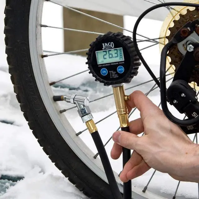Alt view image 3 of 7 - ElitePro Digital Tire Pressure Gauge - Professional Accuracy - 100 PSI
