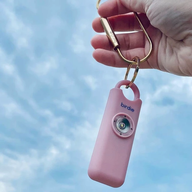 Alt view image 6 of 7 - Shes BirdieThe Original Personal Safety Alarm for Women by WomenLoud Siren, Strobe Light and Key Chain in a Variety of Colors (Blossom)